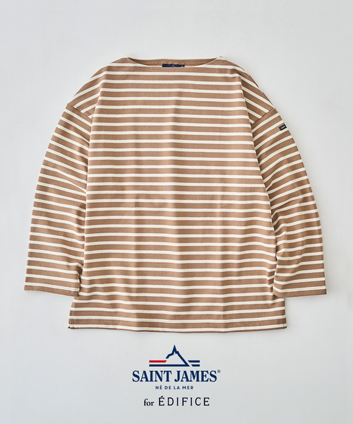 【SAINT JAMES / セント ジェームス】別注 OUESSANT ボーダ EDIFICE｜SAINT JAMES (セントジェームス) 別注 ウエッソン ルーズ