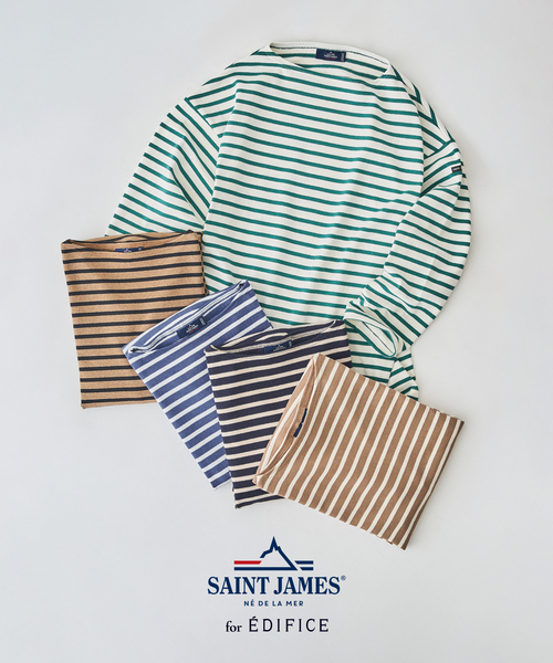 SAINT JAMES（セントジェームス） tシャツ 別注 ウエッソン ルーズ