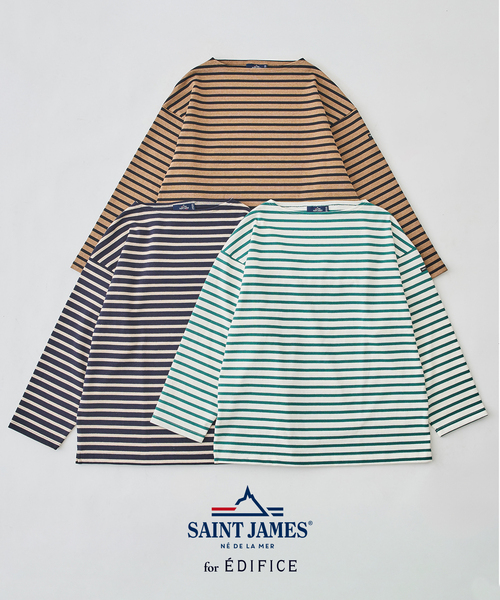SAINT JAMES（セントジェームス） tシャツ 別注 ウエッソン ルーズ