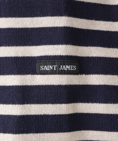 新品　セントジェームス　ウェッソン　ルーズ　Tシャツ　ボーダー　T3 ネイビー SAINT JAMES（セントジェームス） tシャツ 別注 ウエッソン ルーズ