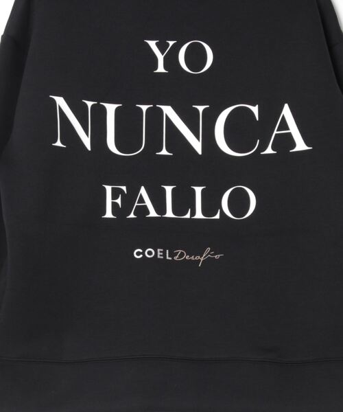 「COEL」 プルオーバーパーカー MEDIUM ブラック レディースの画像