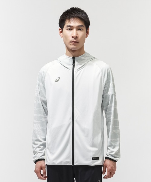 ASICS（アシックス） ナイロンジャケット ヒートシールドサマーニット