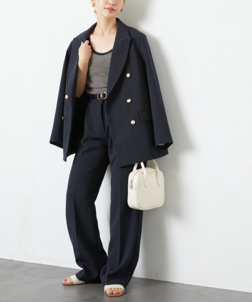 「FREAK'S STORE」 セットアップ MEDIUM ネイビー レディース