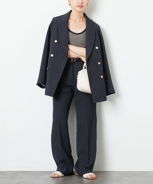 「FREAK'S STORE」 セットアップ MEDIUM ネイビー レディースの画像