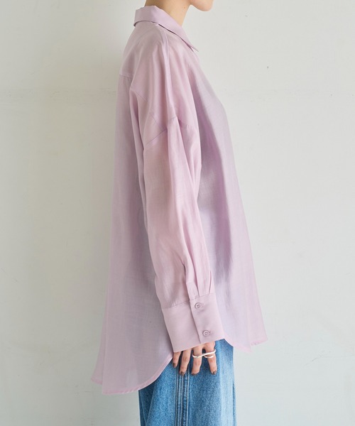meilmada ブラウス シャツ シアールーズシャツ レディース : ZOZOTOWN 