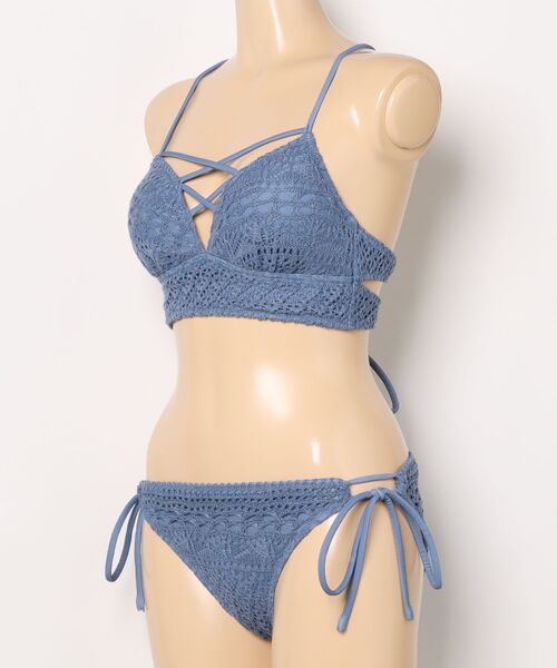 Beach Queen（ビーチクイーン） 水着 ニットクロシェストラッピー
