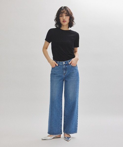 「ADAM ET ROPE'」 フラットパンプス 23.5cm シルバー系その他 レディース_画像4