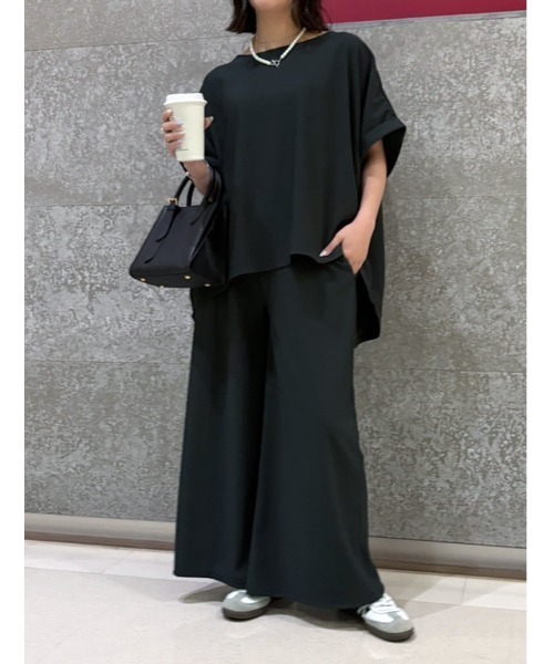 FASHION PARK チュニック 、その他ワイドパンツ、スカートの3点セット 3本組】日本製すっきり裏起毛チュニックパンツ - ベルーナ【公式】