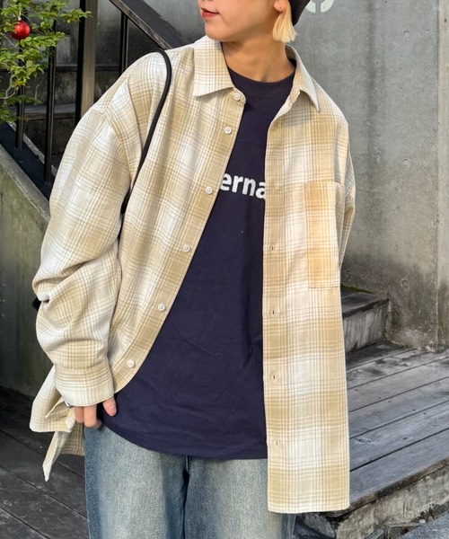 「CIAOPANIC TYPY」 長袖シャツ X-LARGE ブラック メンズ_画像7