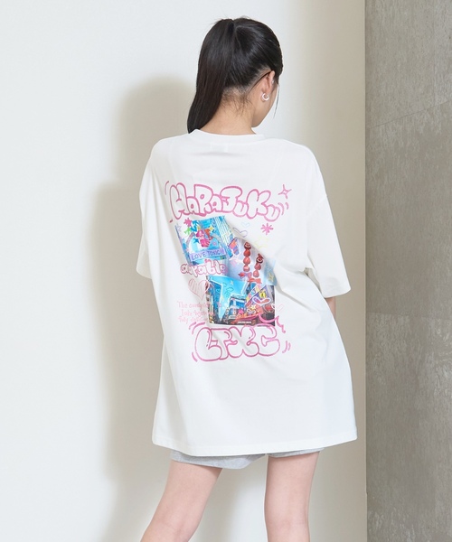 LOVETOXIC uvカット ワンピース 「LTXC/マルチ機能」フォトラクガキ