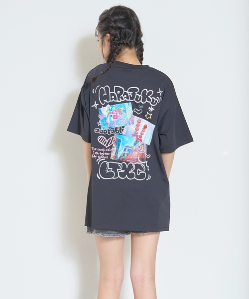 LOVETOXIC uvカット ワンピース 「LTXC/マルチ機能」フォトラクガキ