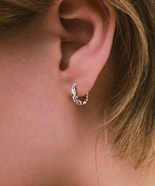 whoseA（フーシー） ピアス 「silver925」 Prism HoopPierce