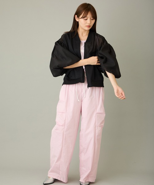 FLUMOR」 カーゴパンツ 38 ピンク レディース : ZOZOTOWN Yahoo!店