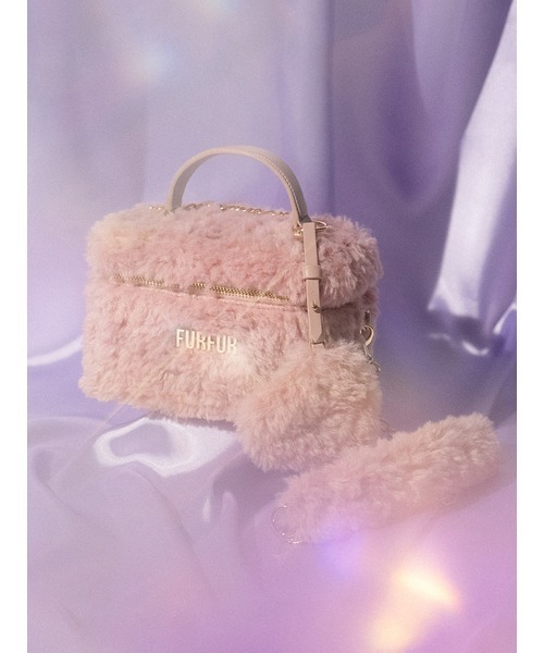 「FURFUR」 2WAYバッグ FREE グレー レディース_画像4