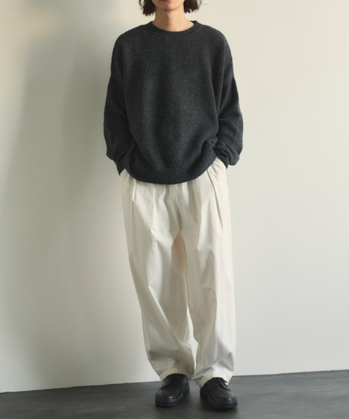 「Libra Cue」 チノパンツ 2 ホワイト メンズ_画像5