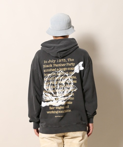 「UNION(UNION TOKYO)」 プルオーバーパーカー LARGE オリーブ メンズ_画像5