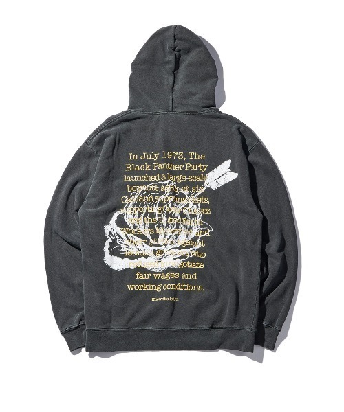 「UNION(UNION TOKYO)」 プルオーバーパーカー LARGE オリーブ メンズ_画像6