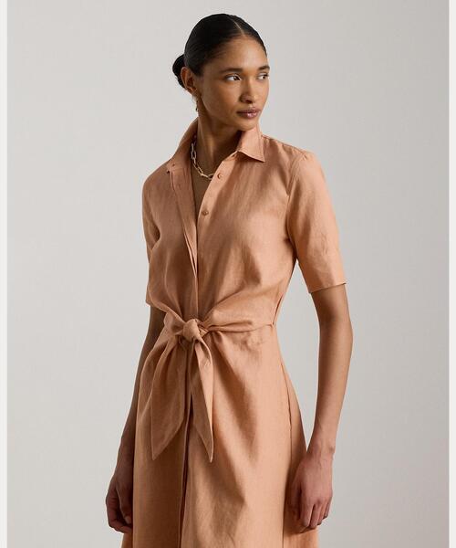 専用です　ラルフローレン　リネンワンピース LAUREN RALPH LAUREN（ローレン ラルフローレン） シャツワンピース