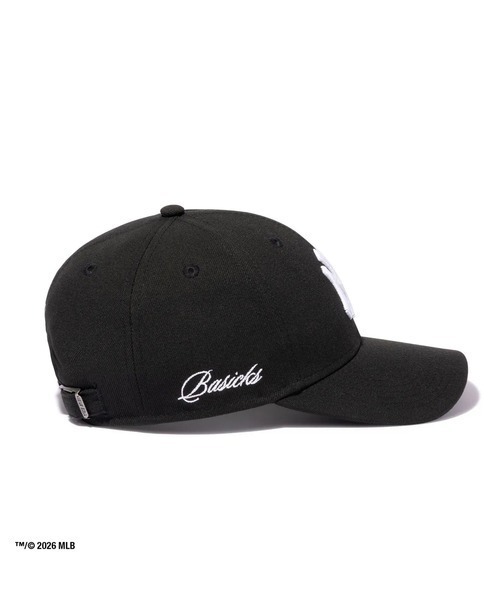 【新品完売】 BASICKS New Era NYロゴ キャップ ブラック BASICKS（ベイシックス） ニューエラ キャップ 帽子 「BASICKS