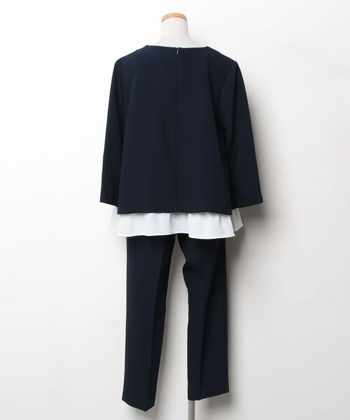 「DRESS LAB」 セットアップ L ネイビー レディース_画像2