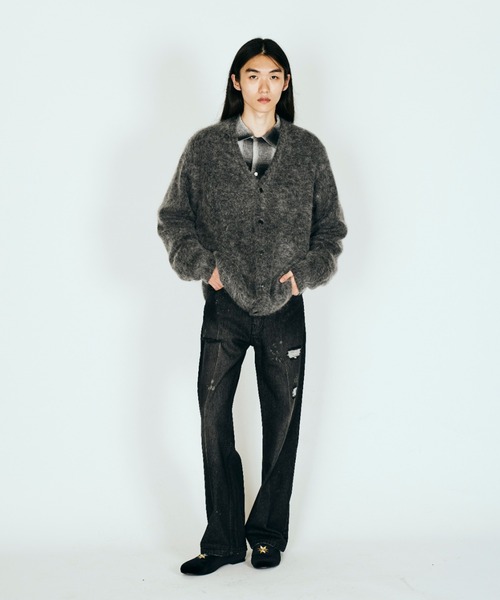 TOWNCRAFT（タウンクラフト） カーディガン VINTAGE MOHAIR CARDIGAN