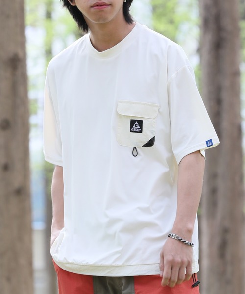 「GERRY」 半袖Tシャツ L ネイビー メンズ_画像6