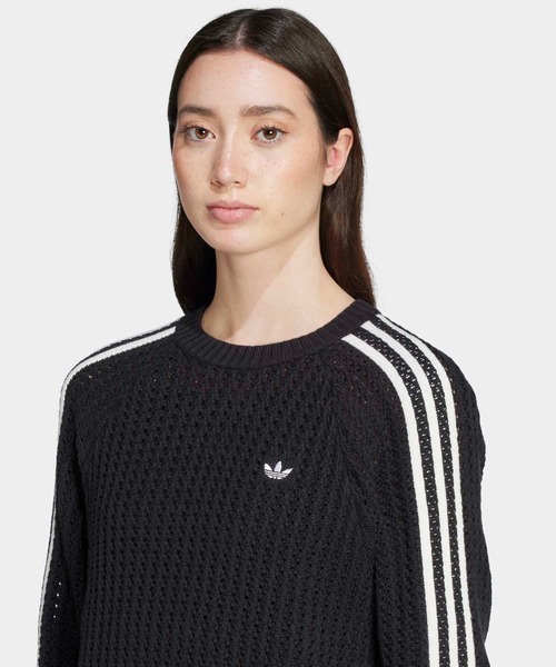 adidas（アディダス） トレーナー スウェット アディカラー ニット 