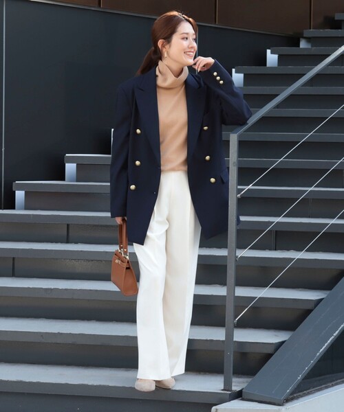 「NOLLEY'S」 パンツ 36 ブラック レディース_画像4