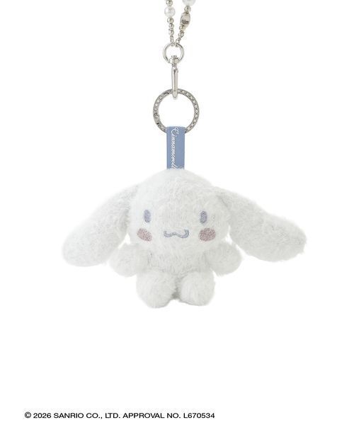 SNIDEL HOME キーケース 「Cinnamoroll」ぬいぐるみチャーム