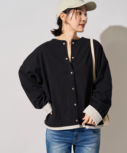 FREAK'S STORE（フリークスストア） カーディガン 限定展開 裏配色