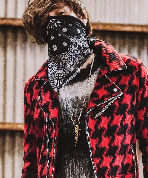 NO ID.（ノーアイディー） スカーフ バンダナ 「NO ID.」Bandana Face