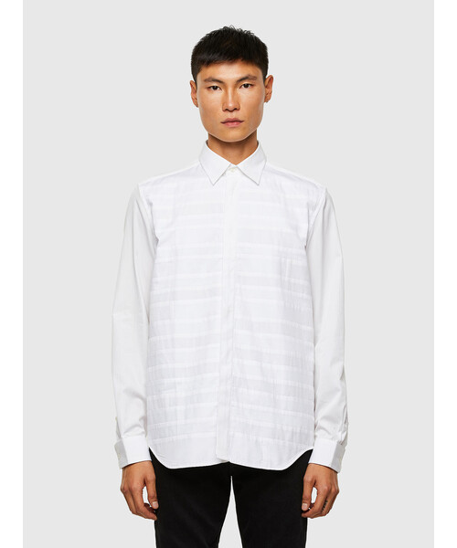 シャツ ブラウス メンズ シャツ パッチワーク 長袖 Zozotown Paypayモール店 通販 Paypayモール