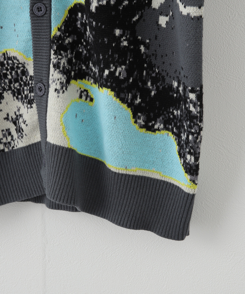 HUF カーディガン 「HUF / ハフ」MASHUP CARDIGAN SWEATER