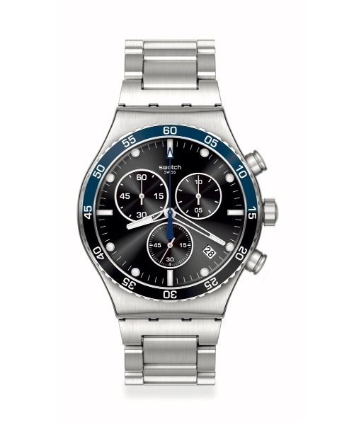 swatch irony 腕時計 Swatch 腕時計 DARK BLUE IRONY メンズ レディース : ZOZOTOWN