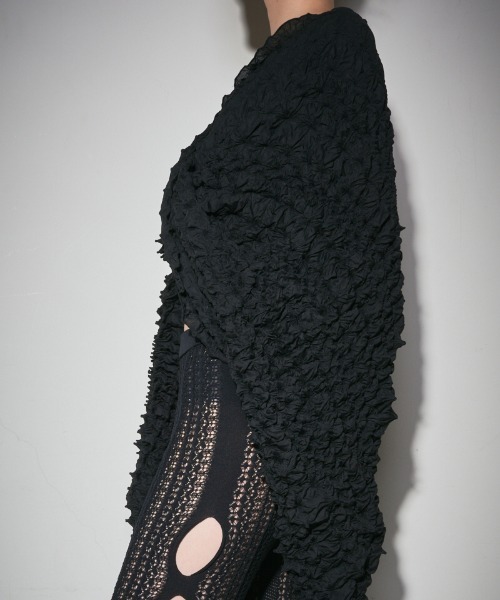 leinwande カーディガン Kumo Shibori Twist Top レディース