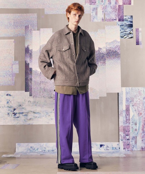 【美品】MAISON SPECIAL ウールシャンブレープライムオーバーシャツ MAISON SPECIAL シャツ 「UNISEX」Prime-Over Wool Chambray