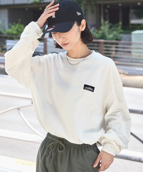 tシャツ GERRY/ジェリー 別注 バックサークルロゴプリント ビッグシルエット長袖Tシャツ メンズ レディース | GERRY | 25