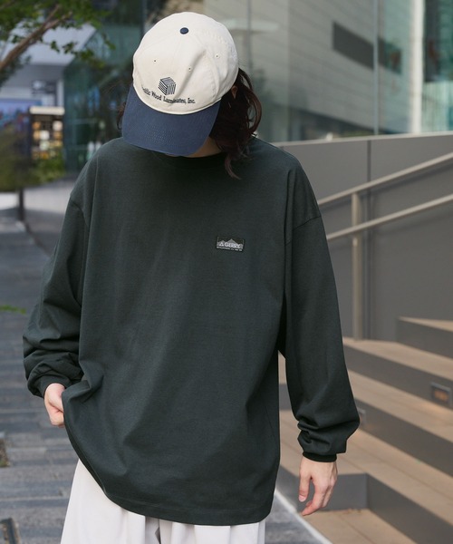 tシャツ GERRY/ジェリー 別注 バックサークルロゴプリント ビッグシルエット長袖Tシャツ メンズ レディース | GERRY | 30