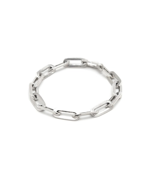ブレスレット 「YArKA/ヤーカ」flat oval chain bracelet 「LIMN」 / オーバルフラットチェーンブレスレットの画像
