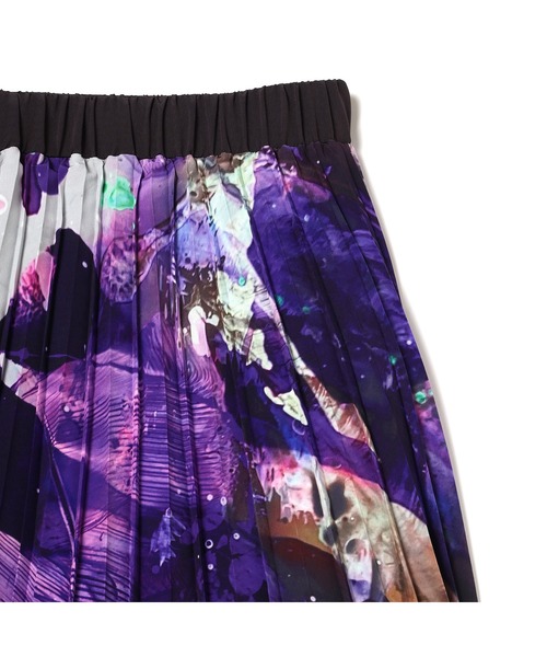 RADIO EVA スカート A094 EVANGELION Graffiti Pleated Skirt by