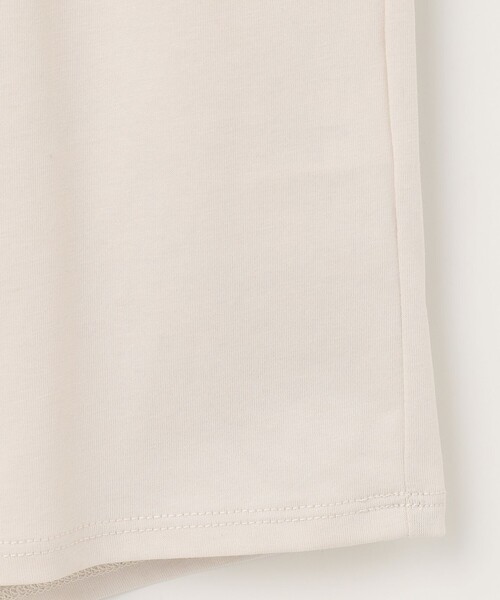 tシャツ 「洗える」プレーティングジャージー スキッパー カットソー レディース tシャツ 「洗える」プレーティングジャージー スキッパー