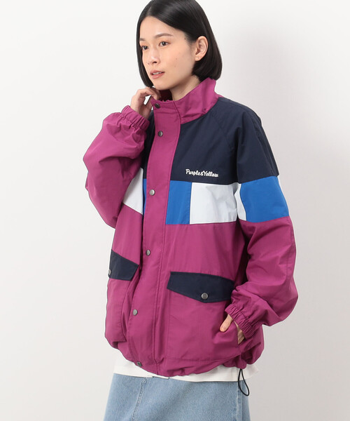 Purple&Yellow（パープルアンドイエロー） ブルゾン アウター ナイロン 