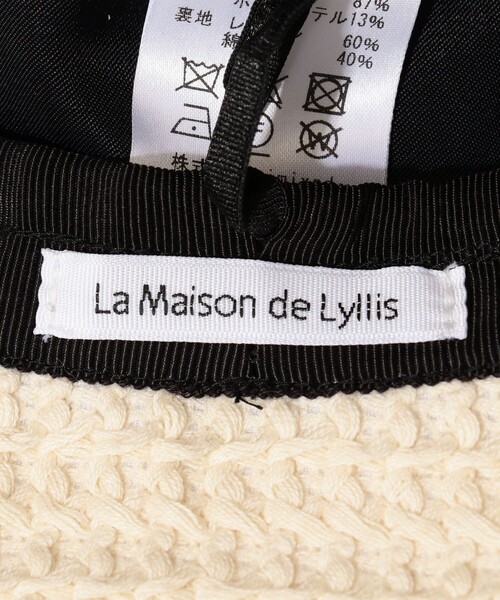 La Maison de Lyllis 帽子 ハット BELL バケットハット