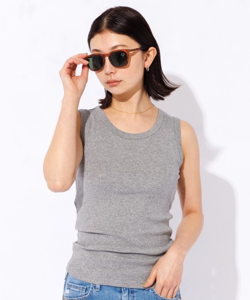 タンクトップ ノースリーブ 「Robert P.Miller / ロバートピーミラー」Prib A/S Tank　パット付きタンク レディース Robert P. Miller タンクトップ ノースリーブ 「Robert P.Miller
