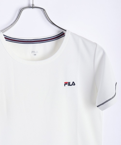 FILA（フィラ） tシャツ 半袖 吸水速乾 ダブルメッシュ 半袖Tシャツ