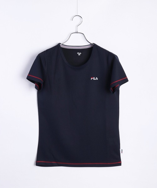 FILA（フィラ） uvカット tシャツ 半袖 吸水速乾 ダブルメッシュ 半袖