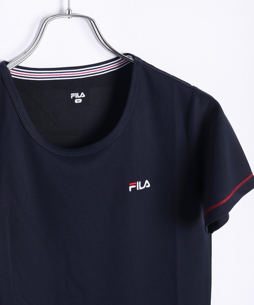 FILA（フィラ） tシャツ 半袖 速乾 吸水速乾 ダブルメッシュ 半袖T