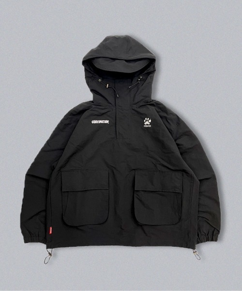 ジャケット・アウター Etavirp Nylon Anorak centimeter（センチメーター） ナイロンジャケット paw pad half zip
