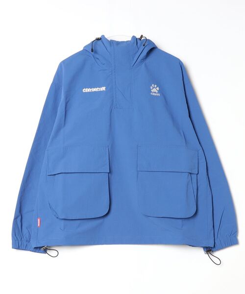 ジャケット・アウター willfully half zip nylon anorak TOPS WILLFULLY（ウィルフリー）の「half zip bi color stitch nylon