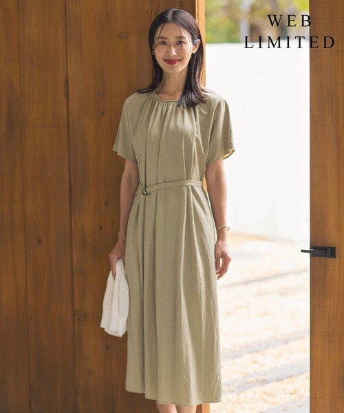 ワンピース 「WEB限定・洗える」ナチュラルスムース : ZOZOTOWN Yahoo